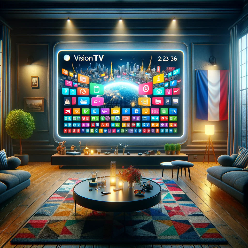 VisionTV the best iptv provider in france